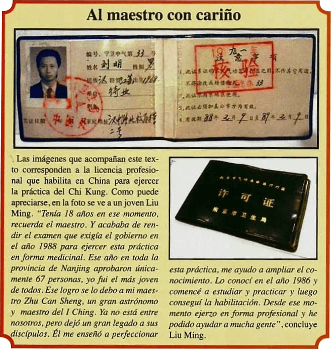 Licencia Chi Kung